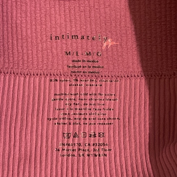 NWOT 🩷💙Free People V Neck Bralette Size M/L - Picture 7 of 8